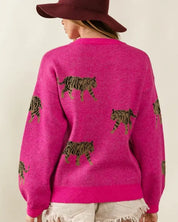 Tiger Pattern Sweater