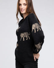 Tiger Pattern Sweater