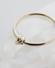 Tiny Knotted Ring