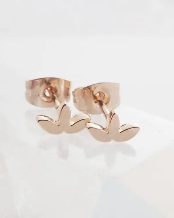 Tiny Lotus Studs