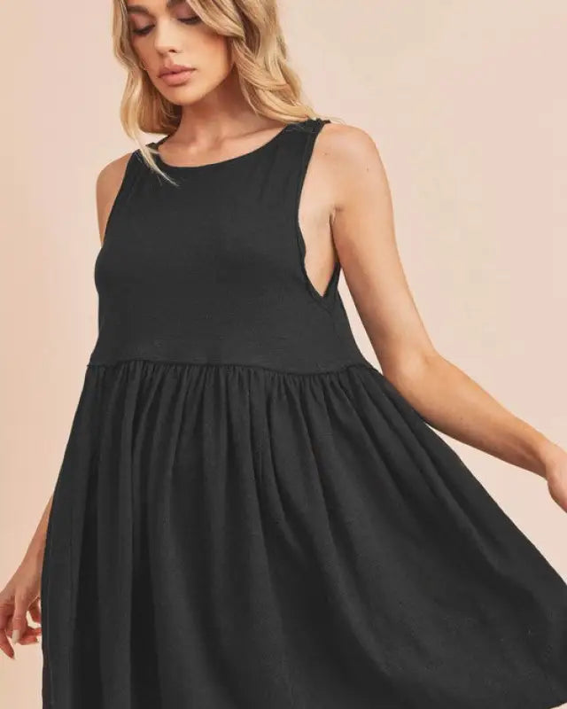 Torie Dress - BLACK / S