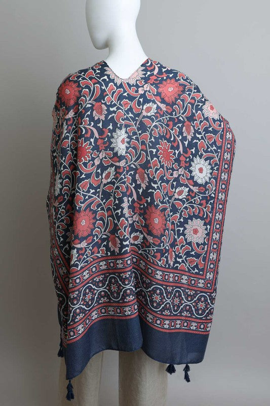 Touch Of Morroco Tapestry Tassel Kimono