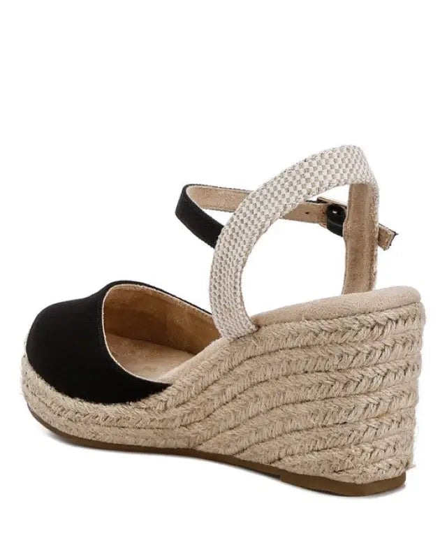 Trand Wedge Espadrille Sandals