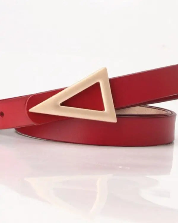 Triangle Belt - Red / OS