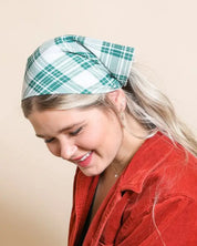 Triangle Flannel Head Scarf