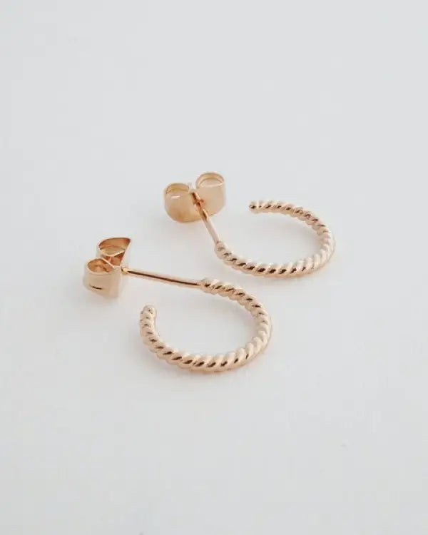 Twisted Rope Hoops