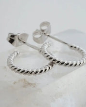 Twisted Rope Hoops