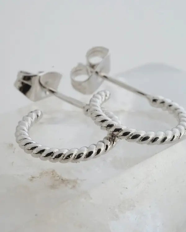 Twisted Rope Hoops