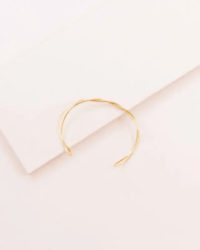 Twister Cuff Bracelet - Gold / OS