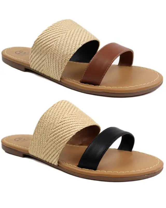 Two Band slide Sandal