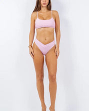 Two Piece Bandeau Top Clean Finished Bikini