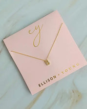 Understated Beauty Initial Necklace