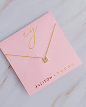 Understated Beauty Initial Necklace