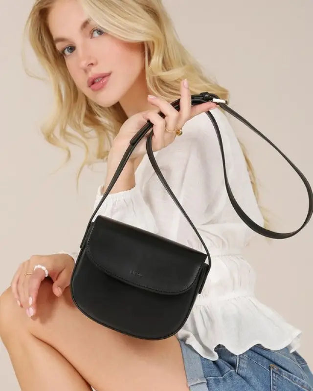 Vegan Leather Crossbody Mini Bag