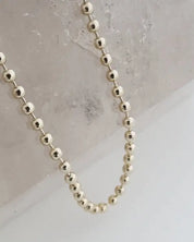 Venus Ball Chain Necklace - Gold / One Size