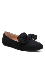 Waveney Bow Embellished Loafers - Black / US - 5 UK - 3 EU - 36