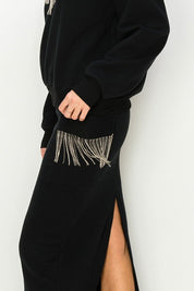 Western Tassel Skirt