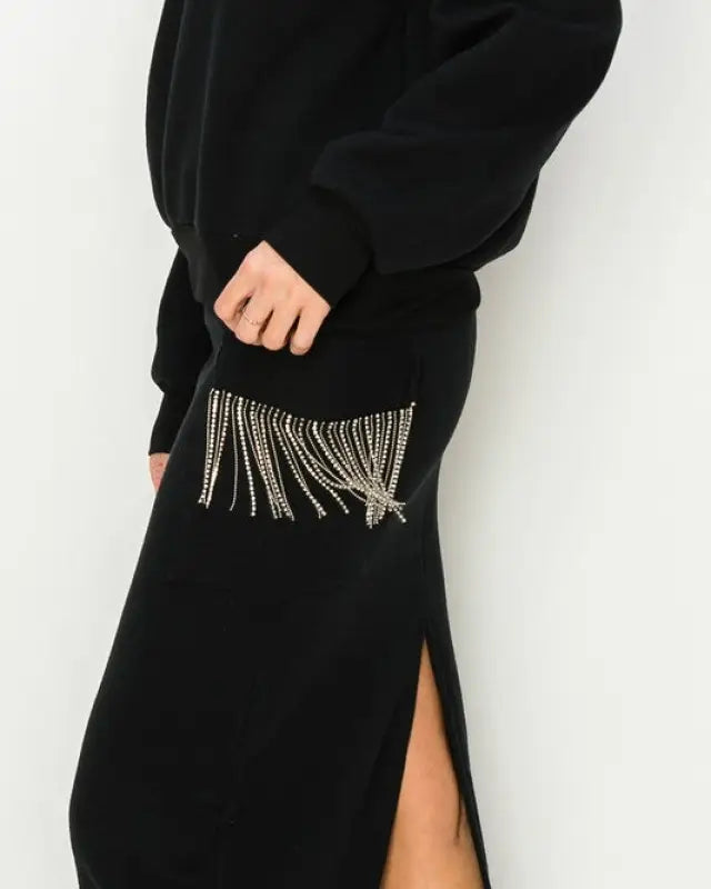 Western Tassel Skirt