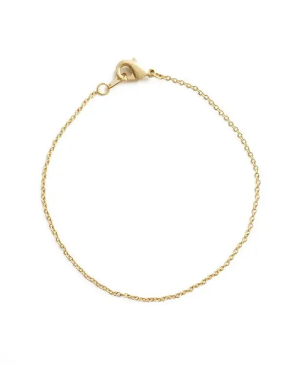 Whisper Thin Chain Bracelet - Gold / One Size