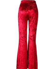 Wiggle Your Way Velvet Flared Pant