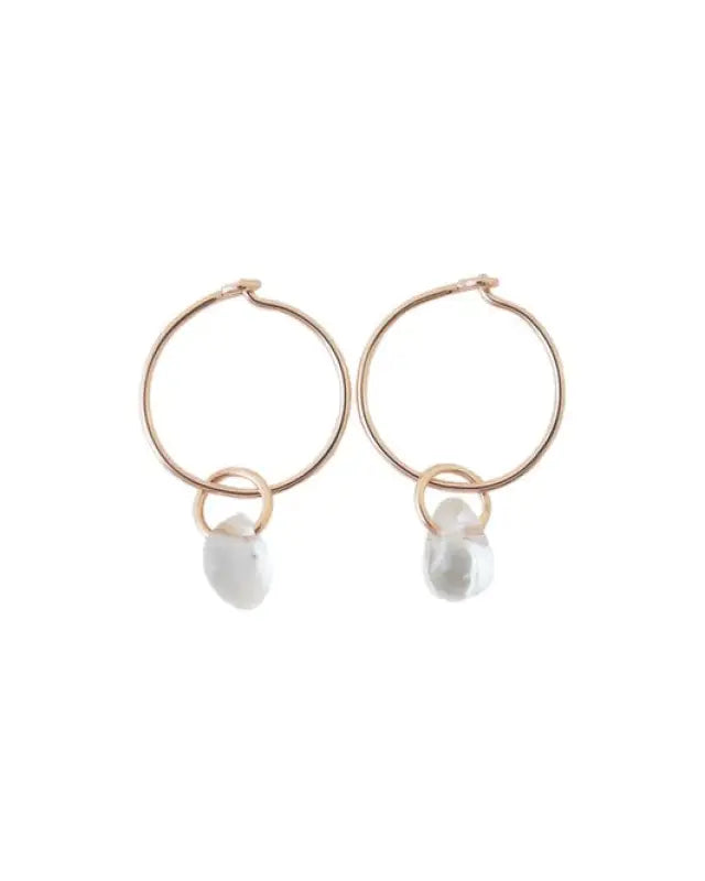 Wishing Crystal Hoop Earrings