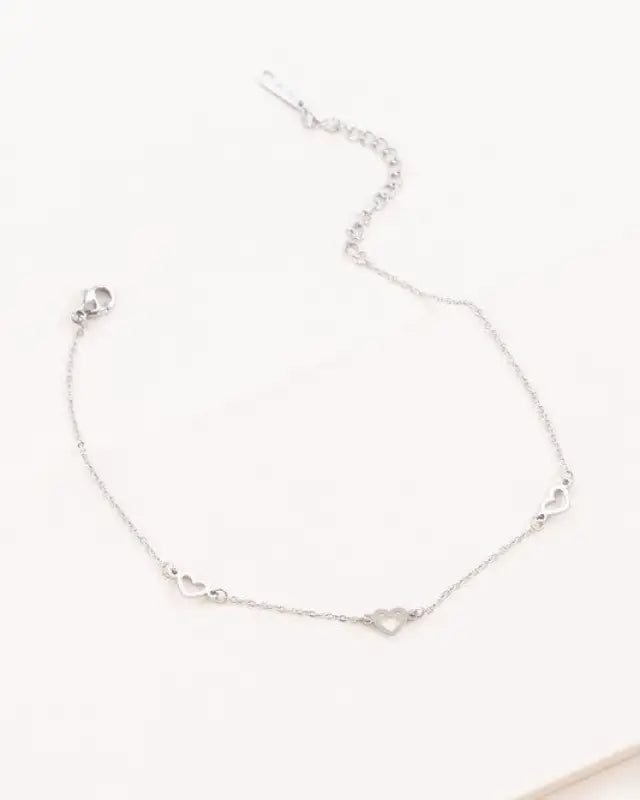 With Love Anklet - Silver / OS