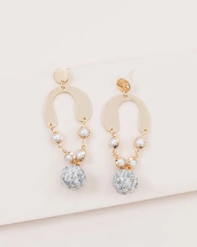 Won Over Twill Earrings