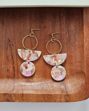 Wren Earrrings - Peachy Pink - Peachy Pink / OneSize