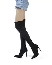 Yoselin Tilera Stretch Over Knee Stiletto Boots