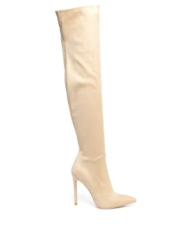 Yoselin Tilera Stretch Over Knee Stiletto Boots