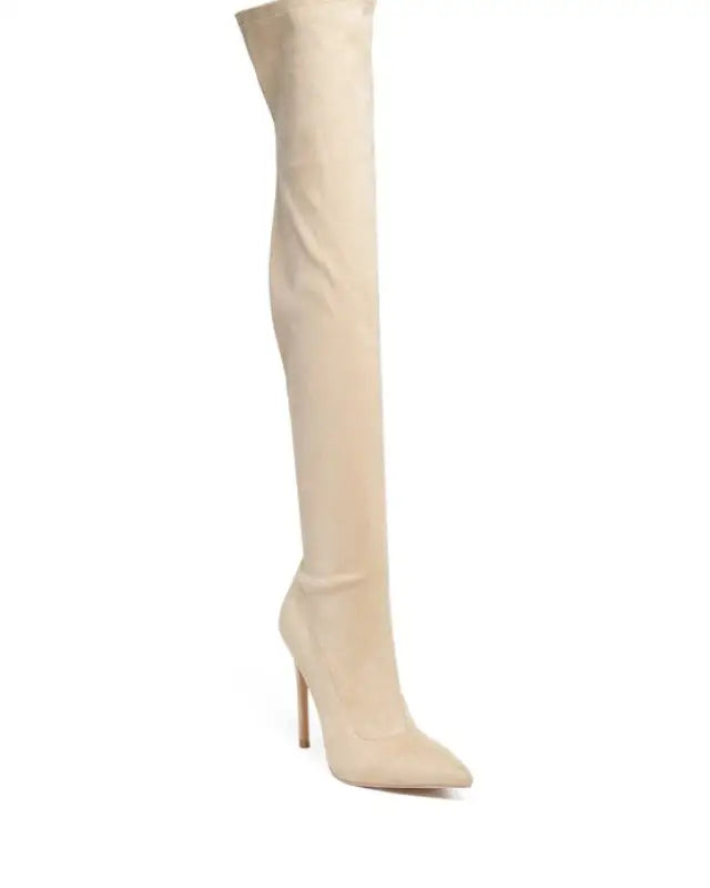 Yoselin Tilera Stretch Over Knee Stiletto Boots